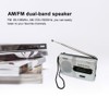 INDIN BC-R21 AM/FM Dual Band Radio Receiver Portable Player Built-in