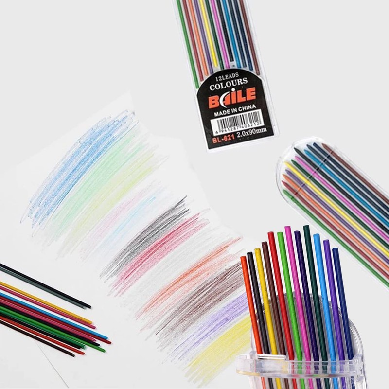 dancepandas 2 x 2 mm coloured refills