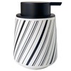 Chic Soap Dispenser Bathroom Ceramic Hand Foam Soap Dispenser for
