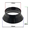 SPARES2GO 110mm Weathering Collar Soil Solvent Weld Pipe Roof Vent