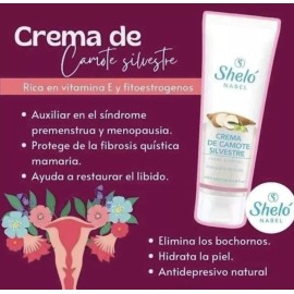 Crema Camote Silvestre Aceite Olivo Sheló Piezas Neutra