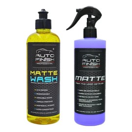 Autofinish Kit Matte Wash Detailer Mate Wrap Vinil 500 Ml