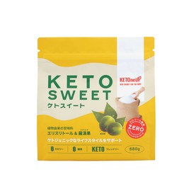 Ketosuite KETOneUP Ketnapp, 24.0 oz (680 g), Sugar/Calorie Zero Sweetener, Sweetener, Zero Calorie, Rakanka, Erythritol, Plant-Derived, 100% Powder, Diet Sugar, Sugar Restriction, Sugar, Calorie Off