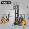 fisca 1:50 Metal Model Vehicle Set - Excavator, Backhoe Loader