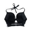 Victoria's Secret Bombshell Add 2 Cup Sizes Bikini Top Black