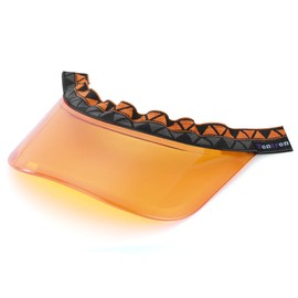 Tontron Colourvisor Removable Helmet Visor | Helmet Brim (Orange)