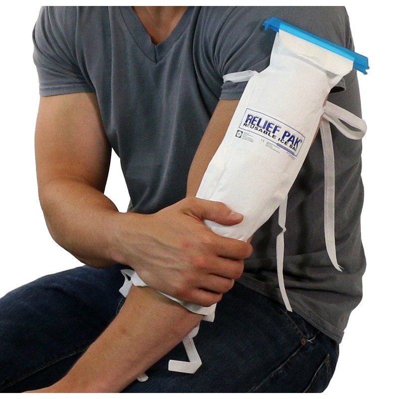 Relief Pak 11-1243 Insulated Ice Bag with Tie Strings, 5