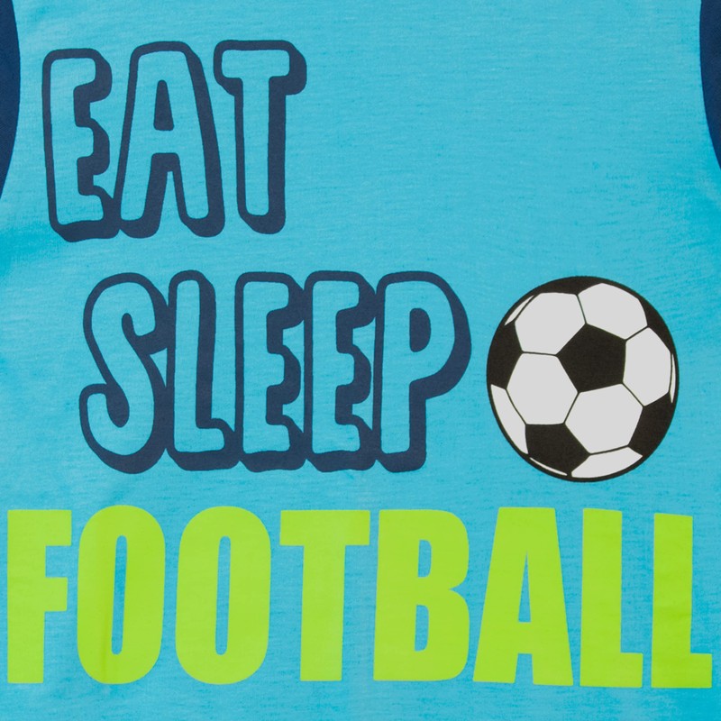 Harry Bear Boys' Football Pyjamas Blue 122