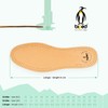 biped 2 Pairs of Premium Leather Insoles with Activated Carbon