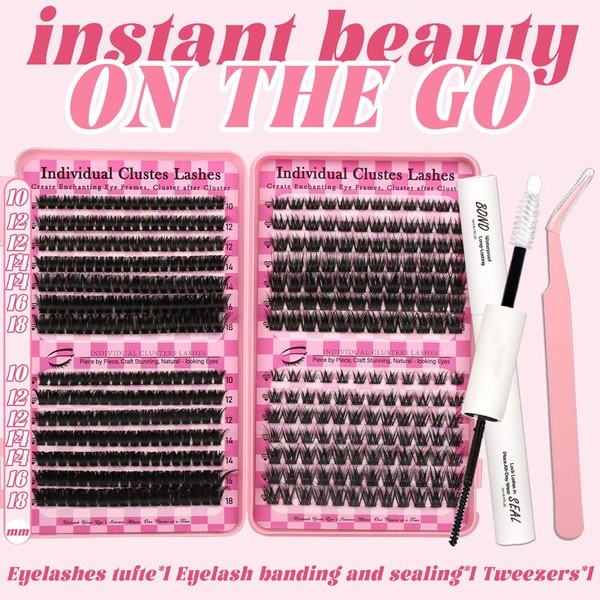 Lash Clusters Book Extensions Kit lash clusters kit Eyelash Extension