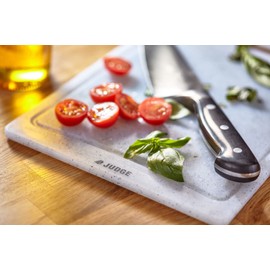 Judge Kitchen Granite Effect Cutting Board TC395 Dishwasher Safe Plastic Kitchen Chopping Board with Handle and Juice Groove Large 29cm x 20cm