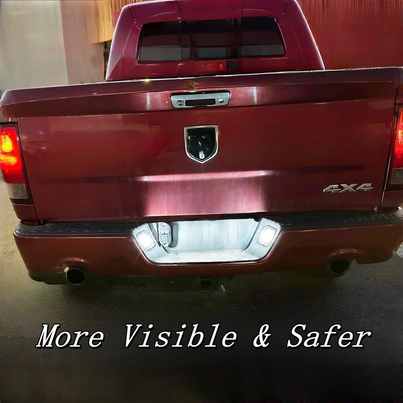 HAHLOMEI LED License Plate Light Lamp Assembly Compatible with 2015-2024