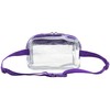 Fuel Transparent Clear See Through Fanny Pack Waist Bag Adjustable