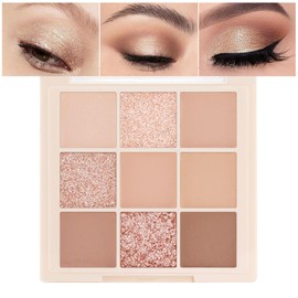 CAKAILA- Multicolor la paleta de sombras de ojos tiene una variedad de colores brillantes para que elijas, puedes mezclar y combinar colores