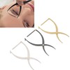 Regla de Tatuaje Profesional para Cejas en Acero Inoxidable con