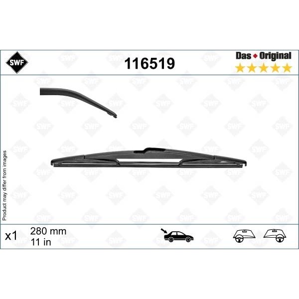 SWF 116519 Wiper Blade SWF The Original Wiper Blade 116519