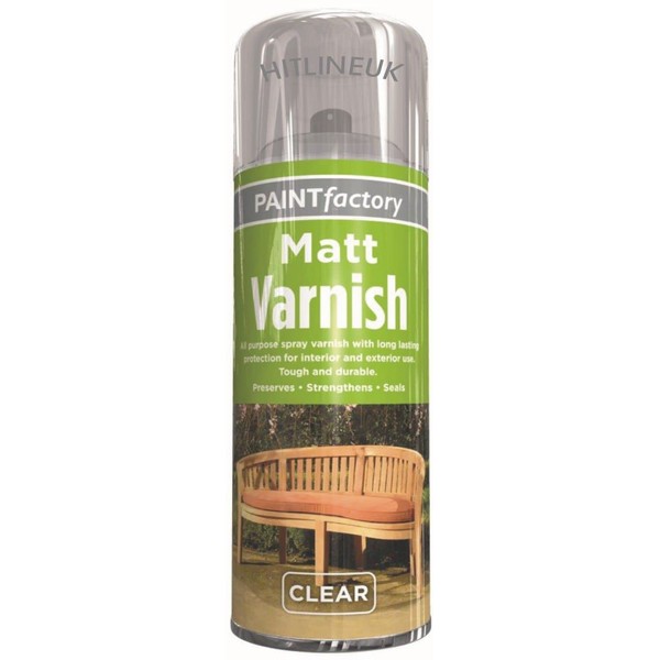 HitlineUK Varnish for Wood Yacht Varnish Wood Varnish Clear Matt