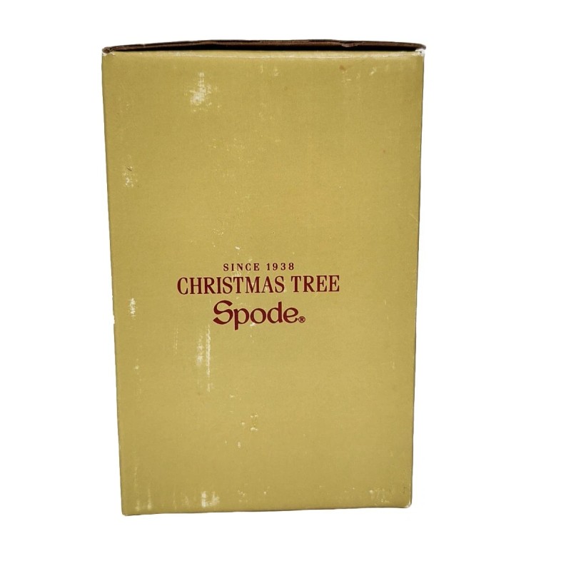 Spode Christmas Tree Ceramic Travel Mug with Silcone Lid in