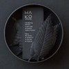 Paper Incense Hako Leaf Incense Ha Ko, Black, Pack of