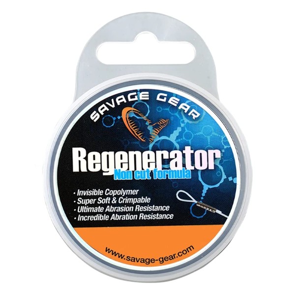 Savage Gear Regenerator Mono Vorfachschnur 30m 0,90mm 41kg Hechtvorfach, Spinnvorfach
