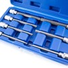 BITUXX 7-Piece Hexagon Socket Set Socket Tool Bit Set Nuts