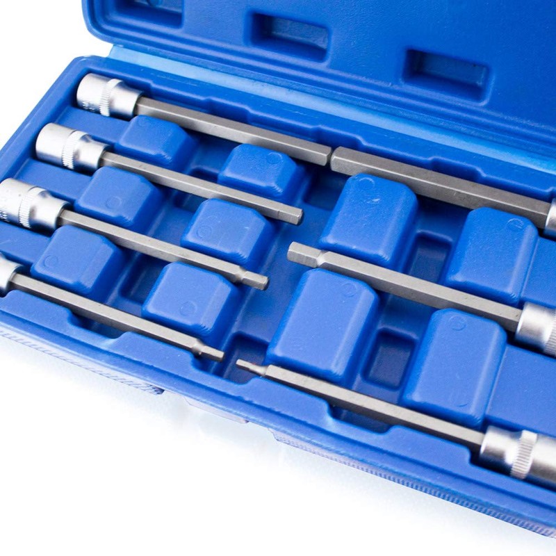BITUXX 7-Piece Hexagon Socket Set Socket Tool Bit Set Nuts