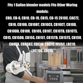 Delixike 502977 Compatible Cutting Blade Assembly Replacement for Waring 1 Gallon Blender Models