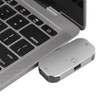 3 in 1 USB C to MiniDP Adapter Data Transmission
