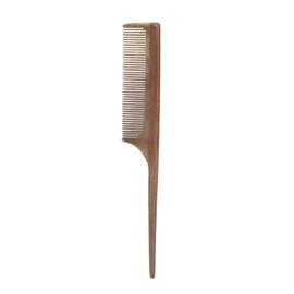 Wooden Fine Tooth Tail Comb, Hair Comb Tail Comb Hairdresser and Salon Rattail Comb Separating Comb Fine Tooth Tail Comb