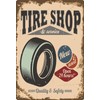 Generic Tin Sign 20 x 30 cm Tire Shop &