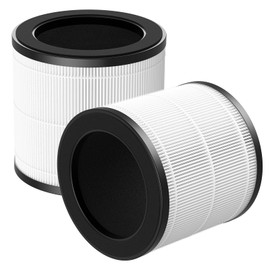 HAPF360 Type J Replacement Filter Compatible with Holmes True HEPA 360 Air Puri-fier HAP360W and Bionaire True HEPA 360° Air Puri-fier, 2 Pack