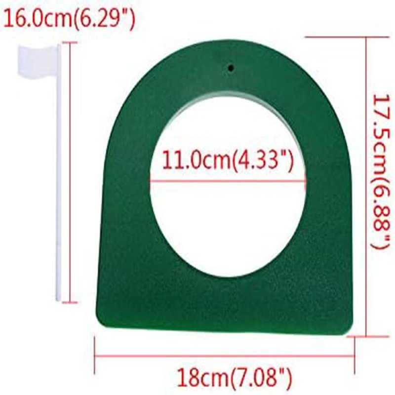WADY 2pcs Golf Putting, Golfs Practice Hole,Golf Putting Cup and