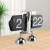 Retro Digital Flip Down Clock Flip Desk Clock Mechanical Battery