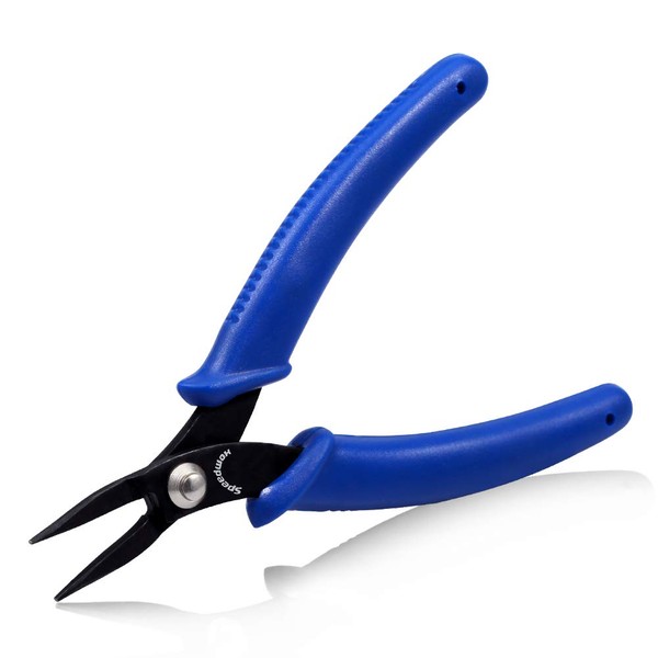 SPEEDWOX Mini Needle Nose Chain Nose Pliers Flat Smooth Jaw