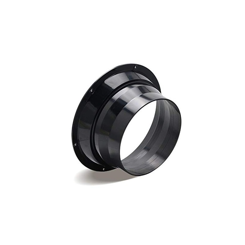 4" Duct Connector Pipe Flange Inlet Fitting Plastic Flange for