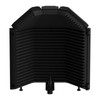 XTUGA MIS Microphone Isolation Shield, 5-Panel, Studio Recording Mic Sound