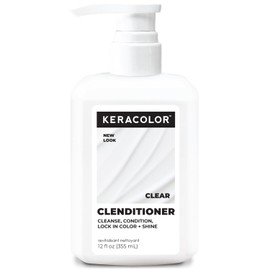 Keracolor Clenditioner - Prevents Color Fade - Keratin Infused, 12 ounce