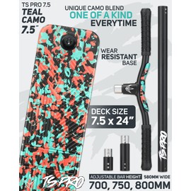 Envy Scooters TS PRO - 7.5" Teal Camo