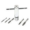 MALAYAS - HSS M3-M8 3mm-8mm T-Handle Reversible Ratchet Wrench Tapping