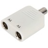 CableStop® PRO 2 Way Coax TV Aerial Cable Splitter 1