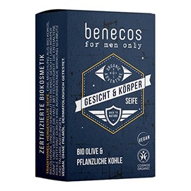 benecos For Men Only Natural Cosmetics Hand and Body Soap - Vegan - Dermatologically Tested