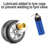 Silver Crown Chrome Plated Car Wheel Tire Tyre Valve Dust