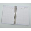Sixstore 2025 Diary A5 Day to Page Diary Wiro Bound