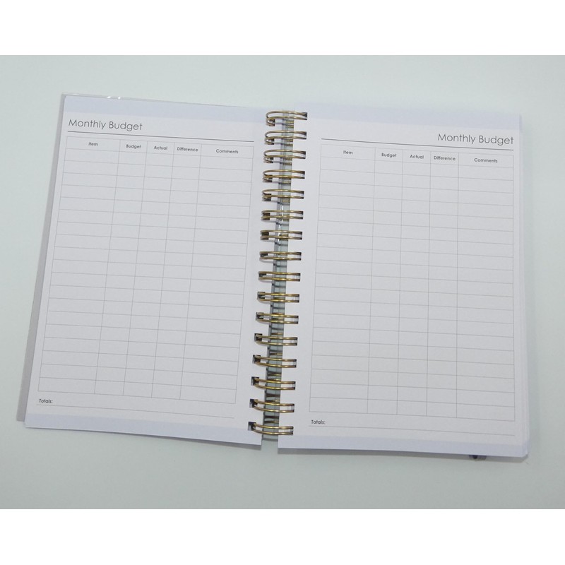 Sixstore 2025 Diary A5 Day to Page Diary Wiro Bound