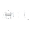 Meliconi Slimstyle Plus 200 S, Supporto TV Parete Fisso anche