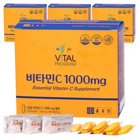 Vital Program Vitamin C 1000mg, 200 tablets, 4 pieces / 바이탈프로그램 비타민C 1000mg, 200정, 4개