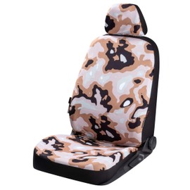 Walser Camouflage Car Seat Cover, 1 Front Seat Cover, Universal Car Single Seat Cover, Car Seat Cover Camouflage Design Seat Protector