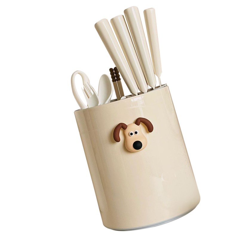 Multifunctional Chopsticks Cage Storage Tube Plastic Chopsticks Cage Rotary Knife