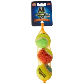 Nobby Tennis Ball with Squeaker, 4 cm, X-Small, Assorted Colours