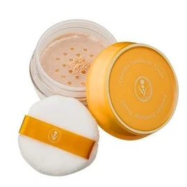EPORASHE Translucent Powder 0.2 oz (5 g) (with Case and Puff), Additive-Free, Sensitive Skin, Face Powder, Powder